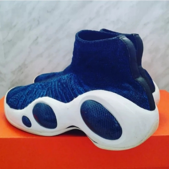 Nike Flight Bonafine Blue White 918339 400 Jason Kidd womens sz 7.5 GS 6Y shoes - Picture 4 of 6